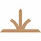 Ekena Millwork Richland Timber Gable Bracket, Western Red Cedar, 48"W x 28"H x 3 1/2"D x 3 1/2"F, 14/12 Pitch GBW048X28X0404RIC00SWR - alternate 1